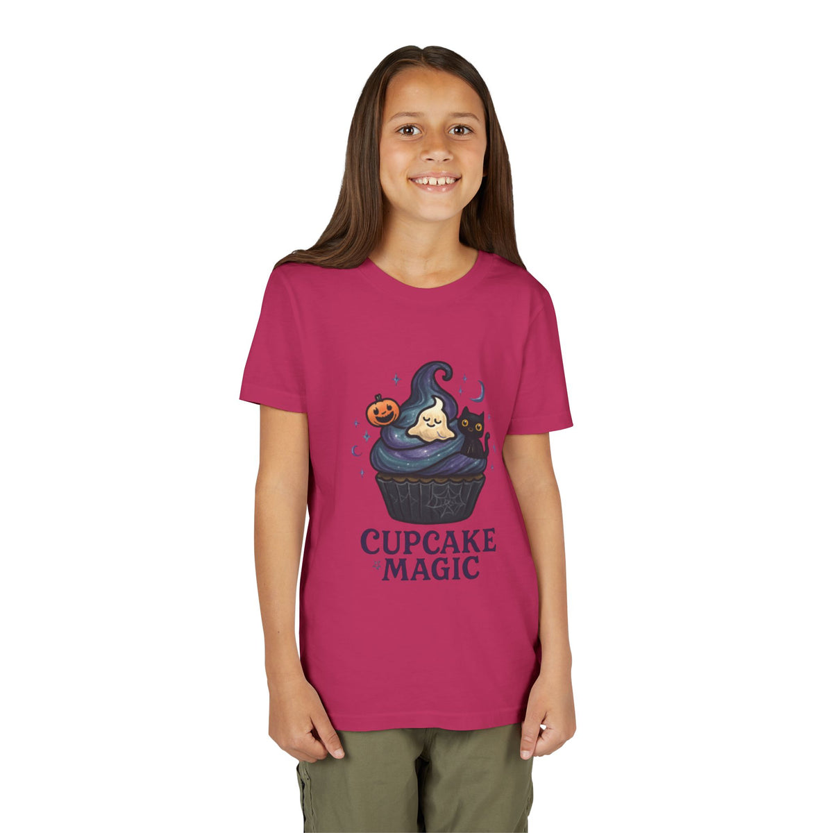 Cupcake Magic Youth Halloween T-Shirt