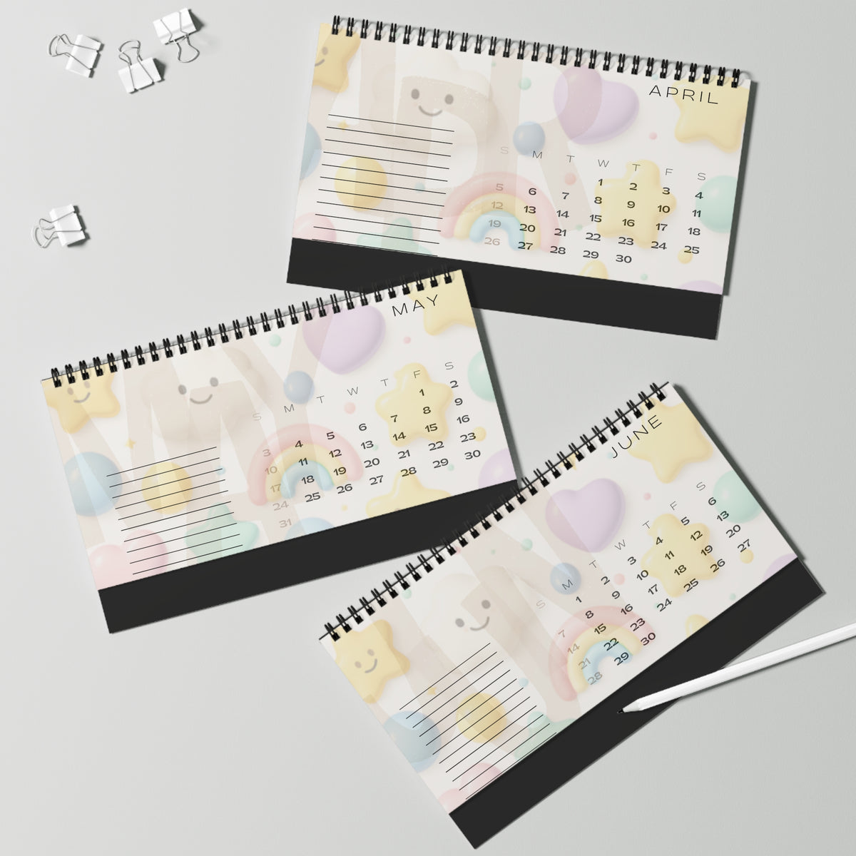 Desktop Calendar — Mommy&