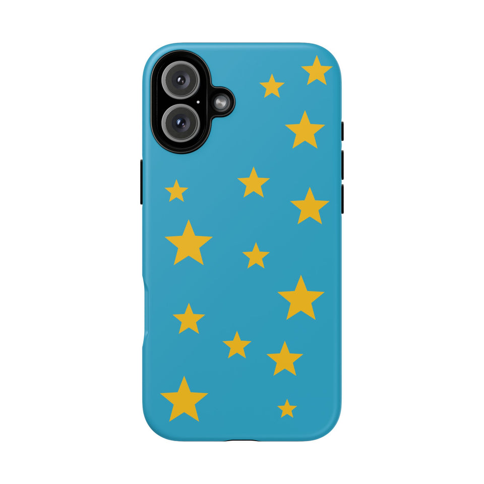 Midnight Sparkle Stars Phone Case | Protective Sparkling Phone Cover