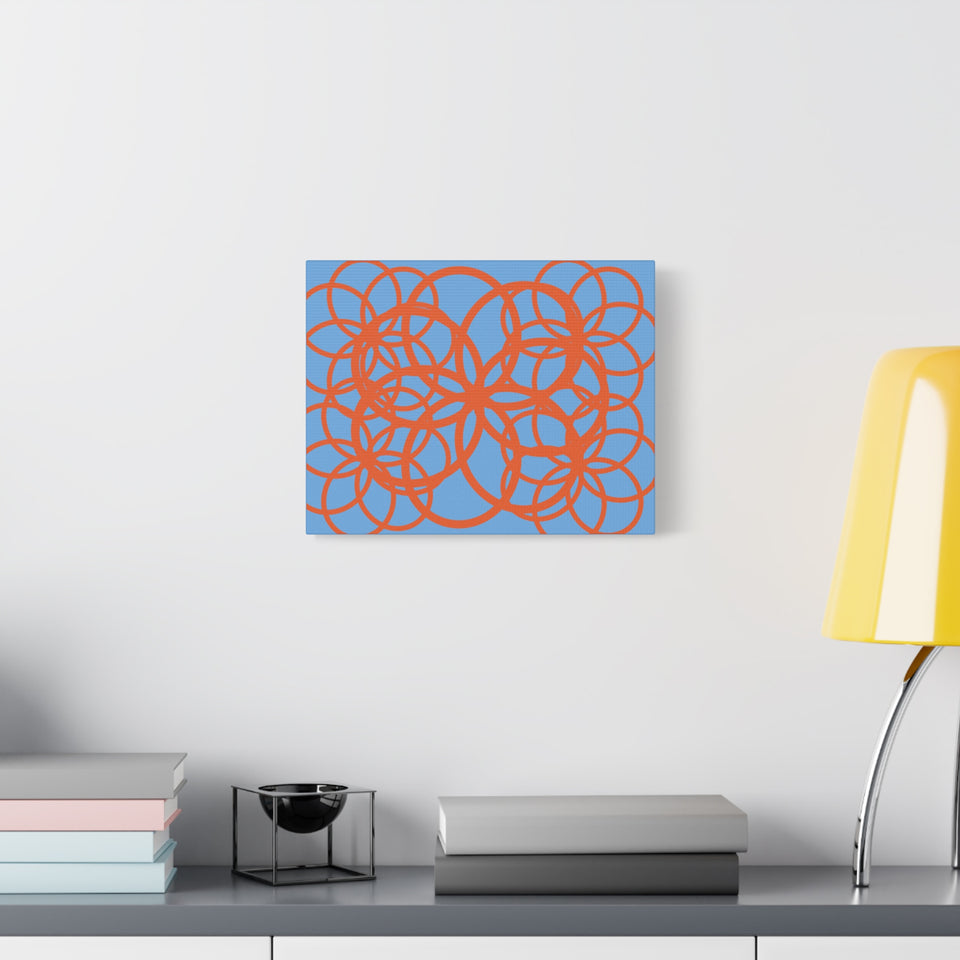 Abstract Canvas Wall Art – Cool Shapes Modern Geometric Decor