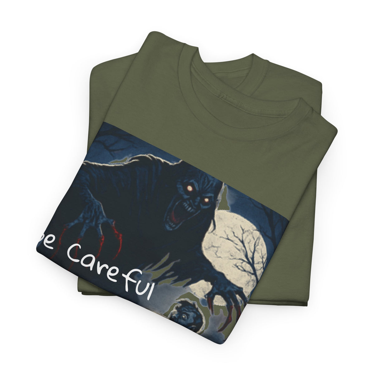 Adult Haunted House Scary Costume Party Tee — Spooky T-Shirt