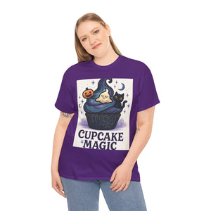 Adult Spooky Scary Cupcake T-Shirt | Cute Halloween Tee