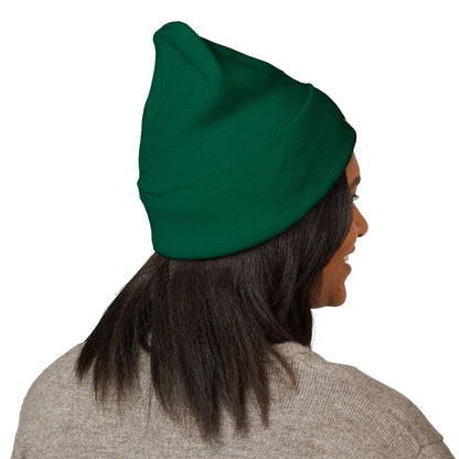 Virgo Zodiac Embroidered Cuffed Beanie