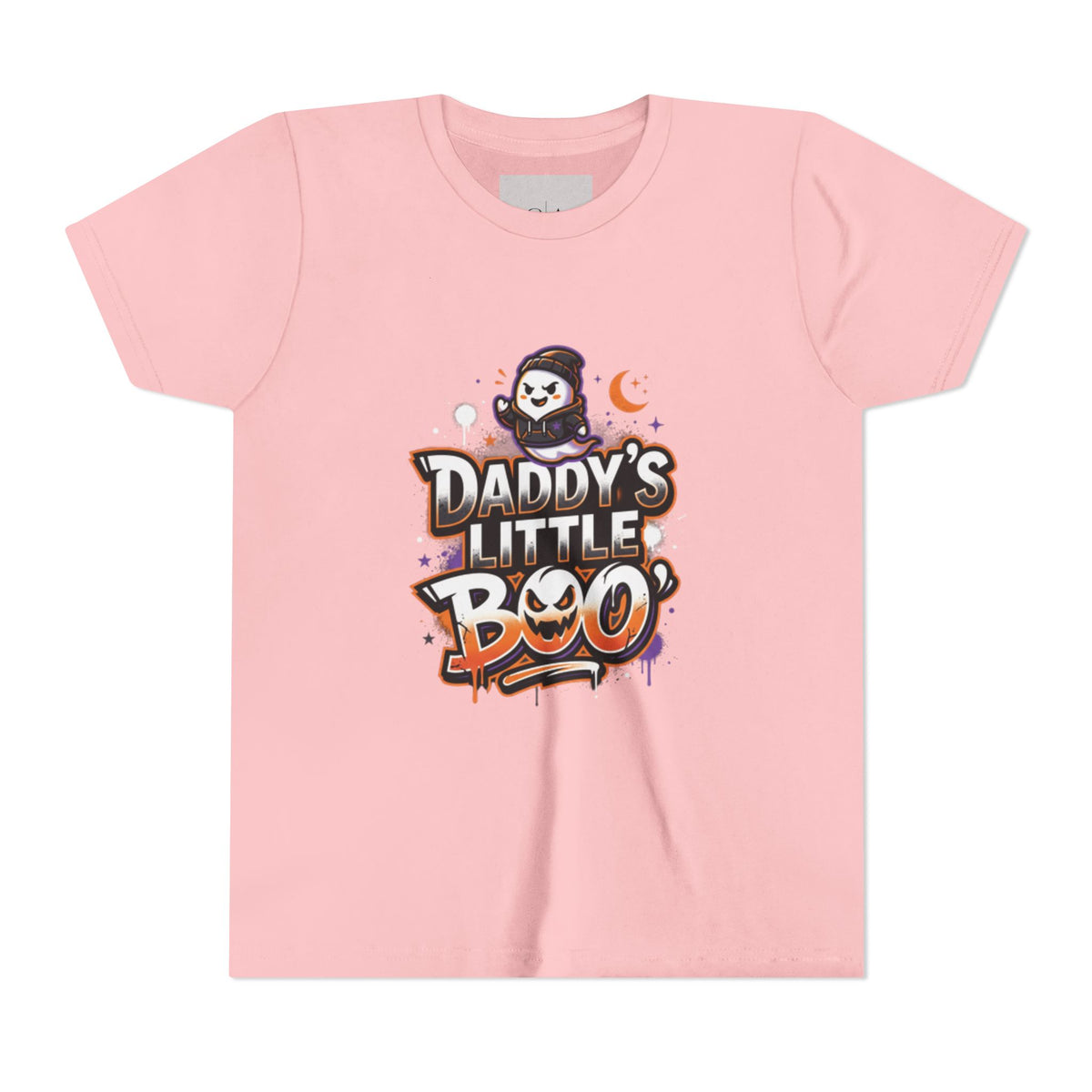 Youth Halloween Tee — “Daddy’s Little Boo” / “Spooky &amp; Unbothered” Kids Costume Shirt