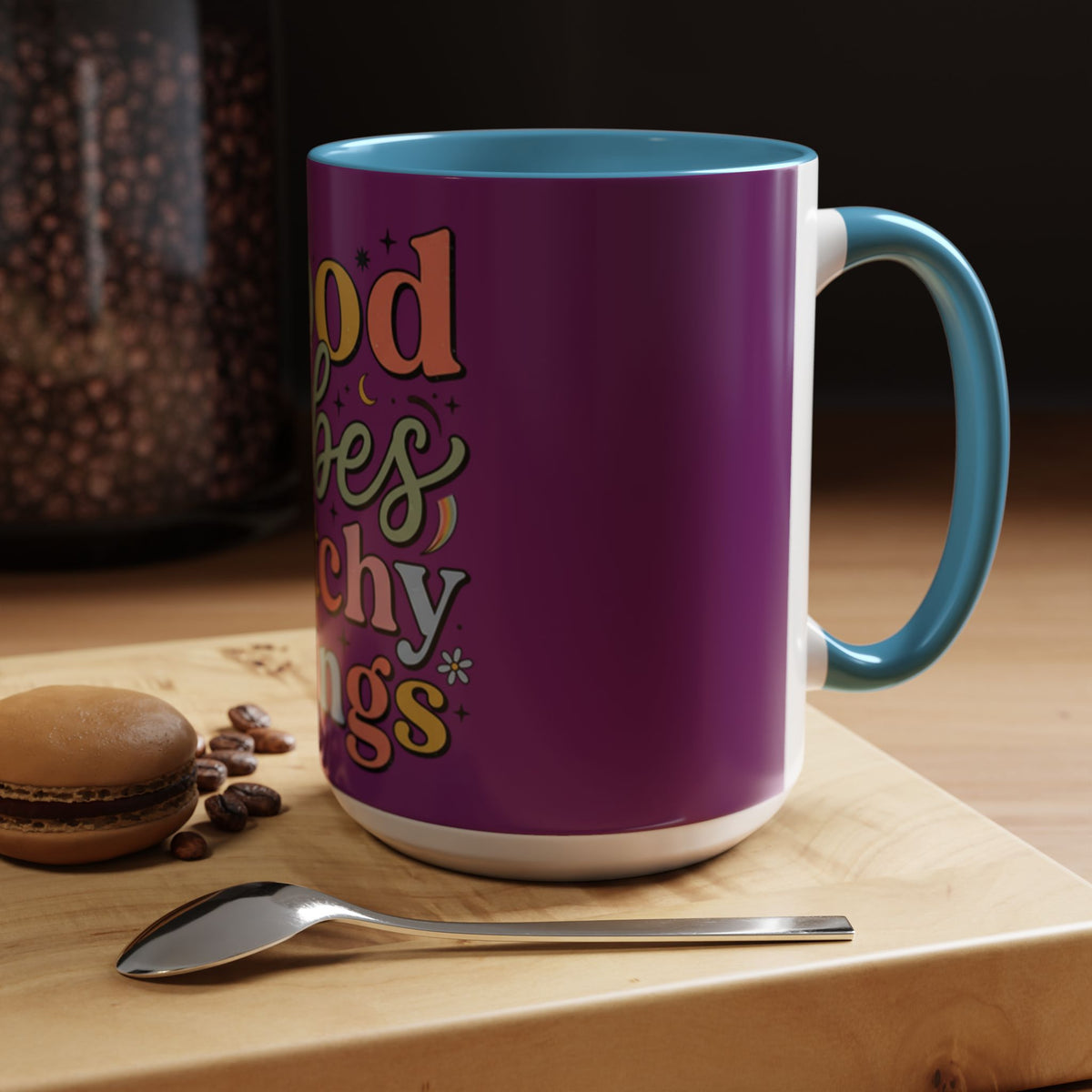 good vibes witchy things coffee mug