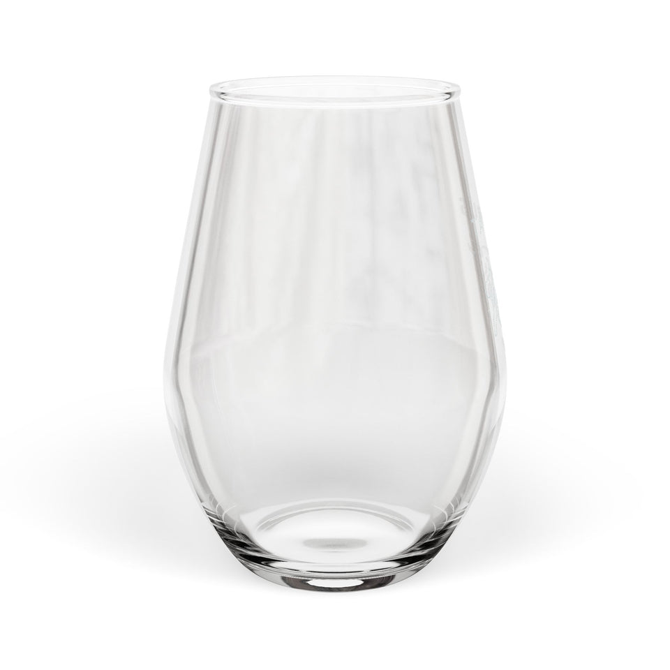 Engraved Taurus Stemless Wine Glass — 11.5 oz Zodiac Gift