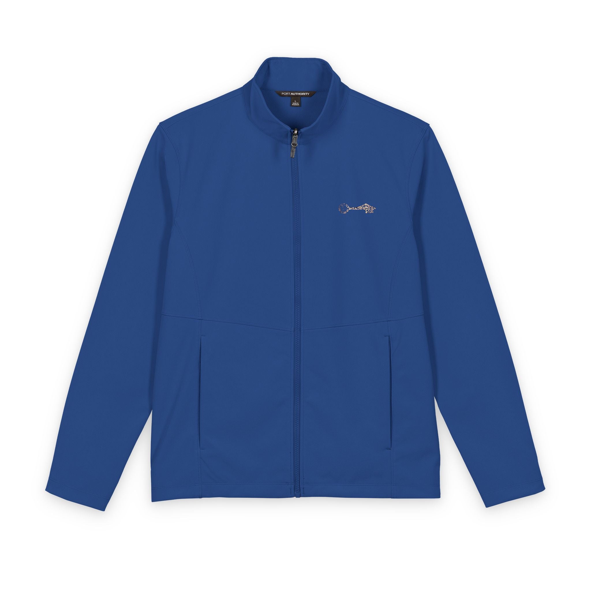 Men's Soft Shell Jacket — Lightweight Windproof Zip-Up