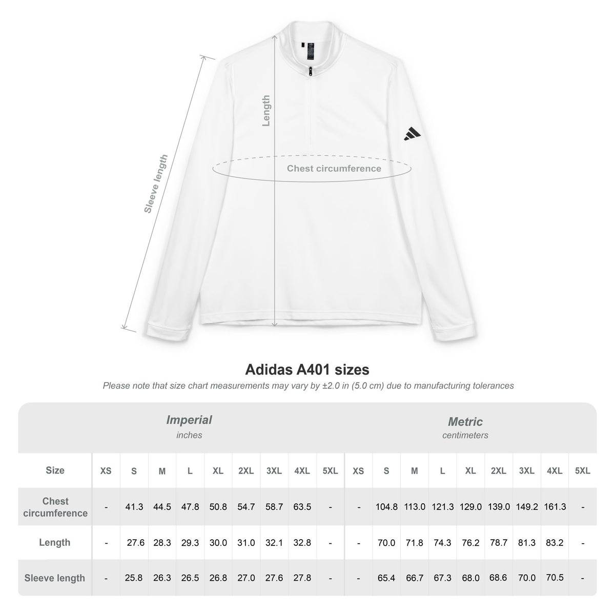 Embroidered Earth Patch Quarter-Zip Pullover