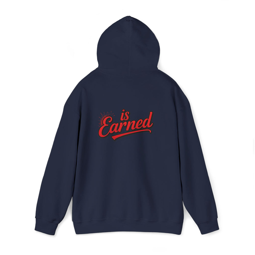 Respect Is Earned hoodie | Script varsity style sweatshirt