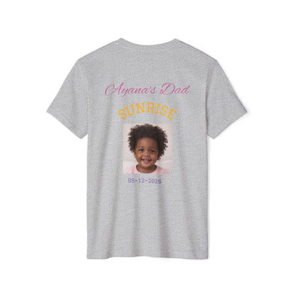 T-Shirt — Dreamy Baby in Cloud Illustration Organic Tee
