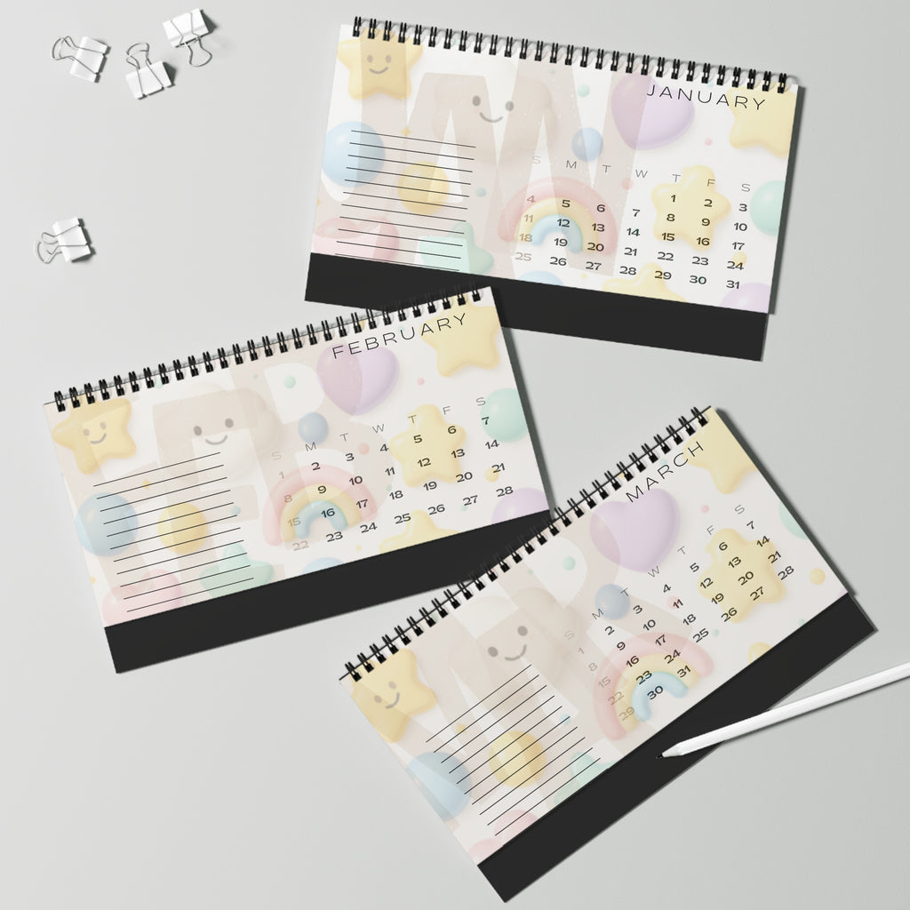 2026 Ovulation Tracker Desktop Calendar | Monthly Fertility Planner
