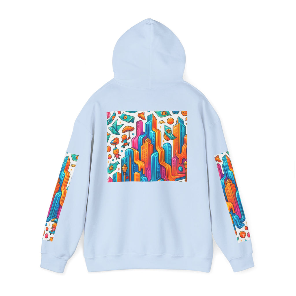 Designed Hooded Sweatshirt, Graphic Hoodie, Cozy Pullover, Men's/Women's Winter Clothing, Gift for Him/Her