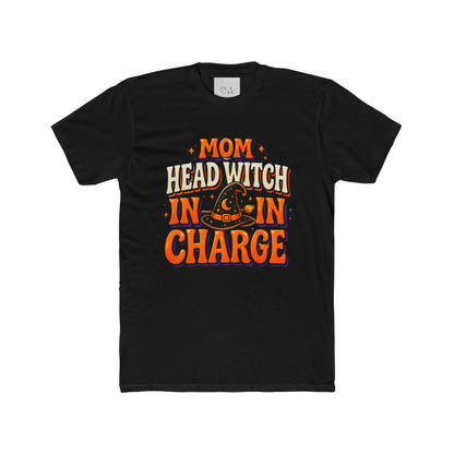 Mom Head Witch In Charge T-Shirt | Halloween Tee