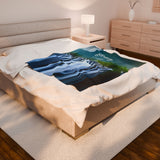Serenity Blanket, Cozy Throw, Home Decor Gift, Soft Fabric, Relaxation Blanket, All Occasions Blanket