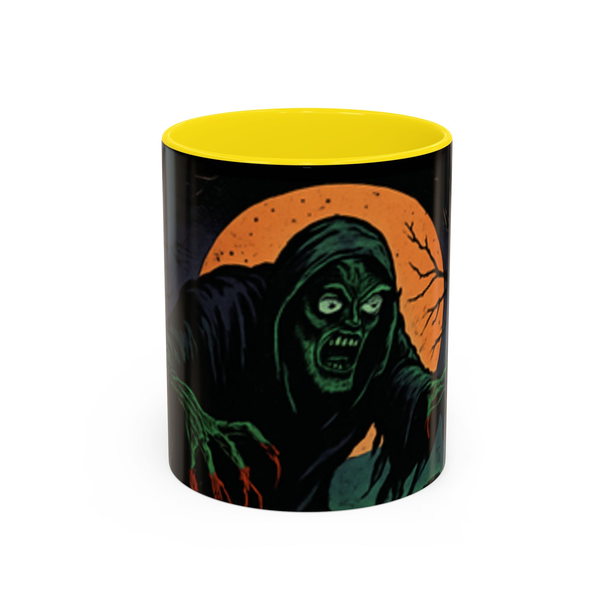 Spooky Goule Accent Coffee Mug — Cozy October Autumn Vibes (11/15oz)