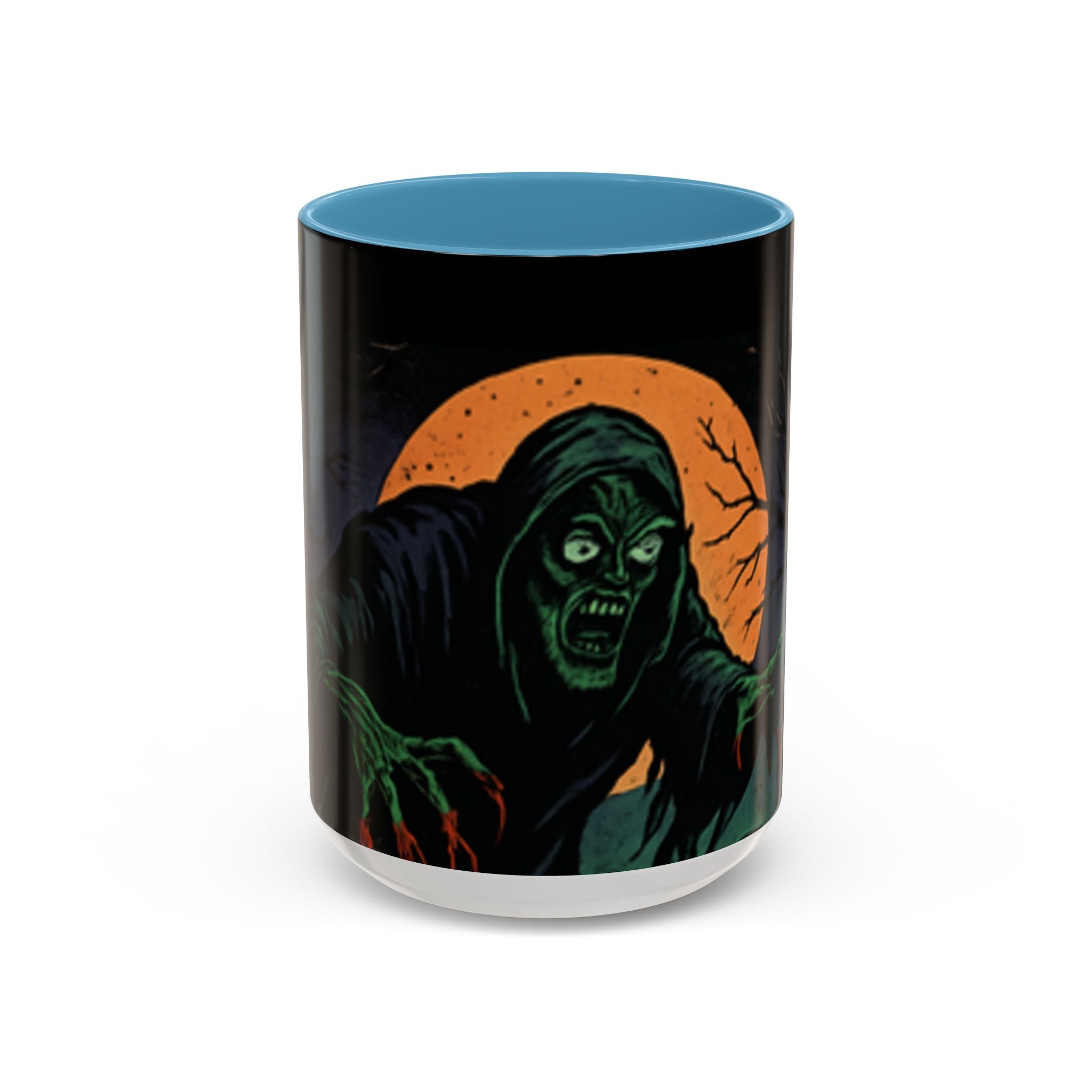 Spooky Goule Accent Coffee Mug — Cozy October Autumn Vibes (11/15oz)