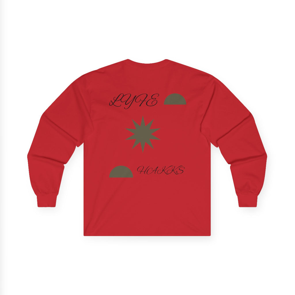 Customizable Long Sleeve Tee for Personalized Style, Gift for Friends, Unique Fashion, Casual Wear, Celebration Apparel, Statement T-Shirt