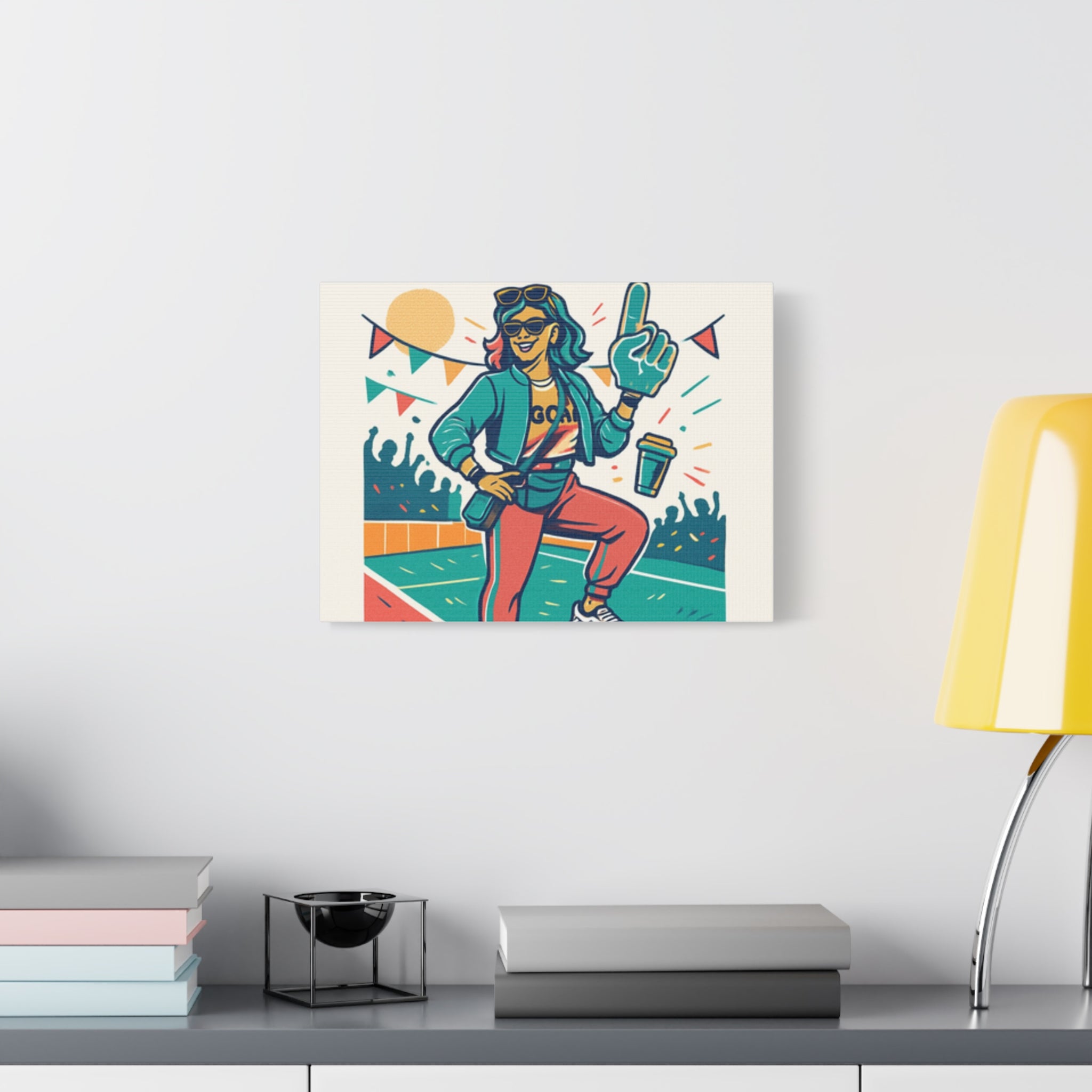 Canvas Print, Modern Soccer Mom Wall Art Decor, Soccer Mom Gift, Soccer Mom Room Decor, Soccer Mom Gift Idea, Soccer Mom Wall Decor