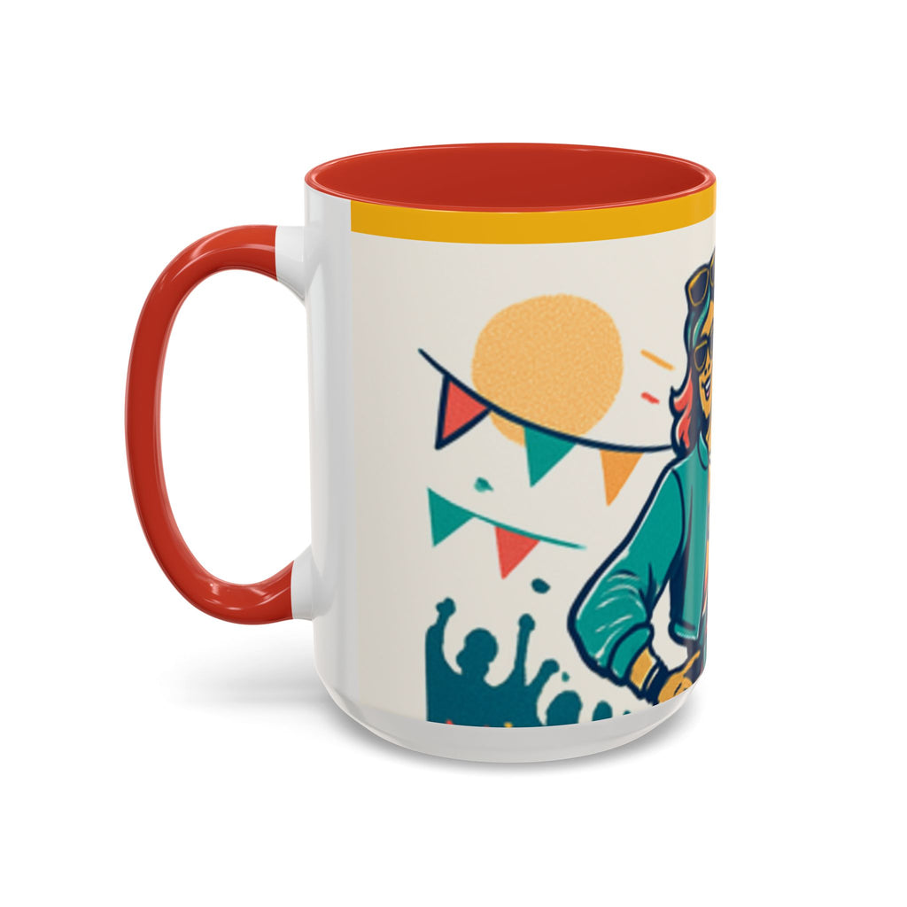 Hooray Accent Ceramic Mug