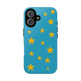 Midnight Sparkle Stars Phone Case | Protective Sparkling Phone Cover