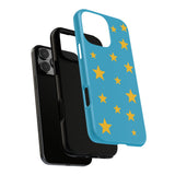 Midnight Sparkle Stars Phone Case | Protective Sparkling Phone Cover