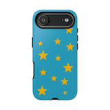 Midnight Sparkle Stars Phone Case | Protective Sparkling Phone Cover