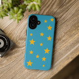 Midnight Sparkle Stars Phone Case | Protective Sparkling Phone Cover