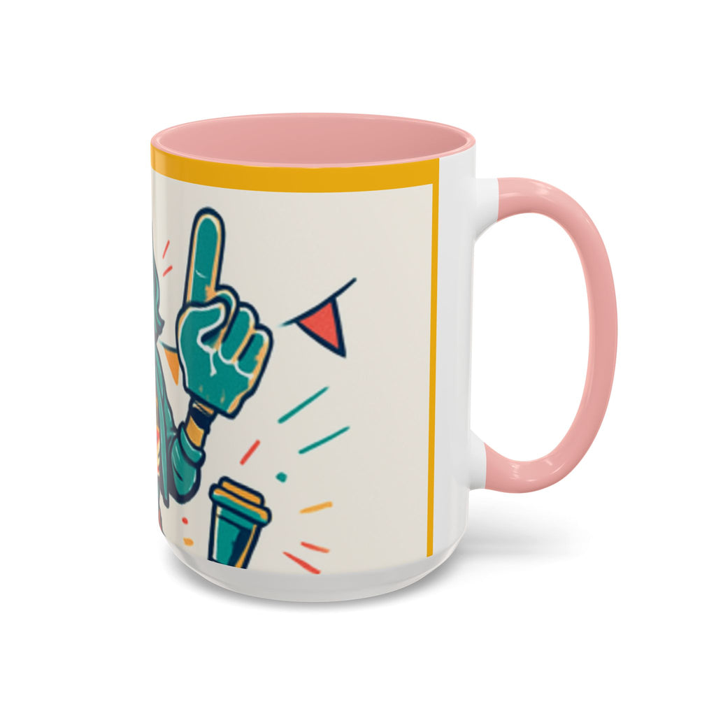 Hooray Accent Ceramic Mug