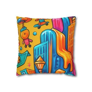 CartersLog Modern Geometric Square Pillowcase – Cozy Home Decor Cushion Cover