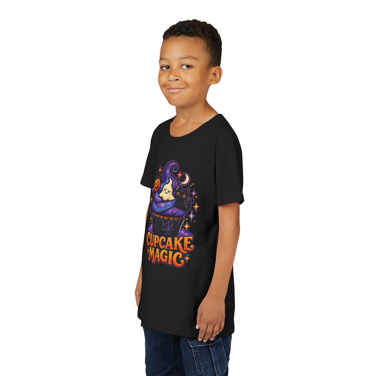 Cupcake Magic Youth Halloween T-Shirt