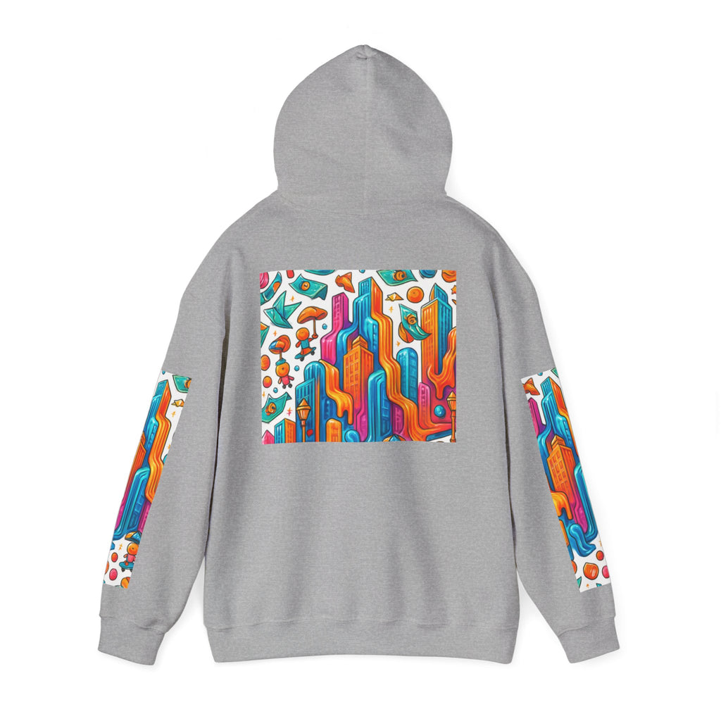 Designed Hooded Sweatshirt, Graphic Hoodie, Cozy Pullover, Men's/Women's Winter Clothing, Gift for Him/Her