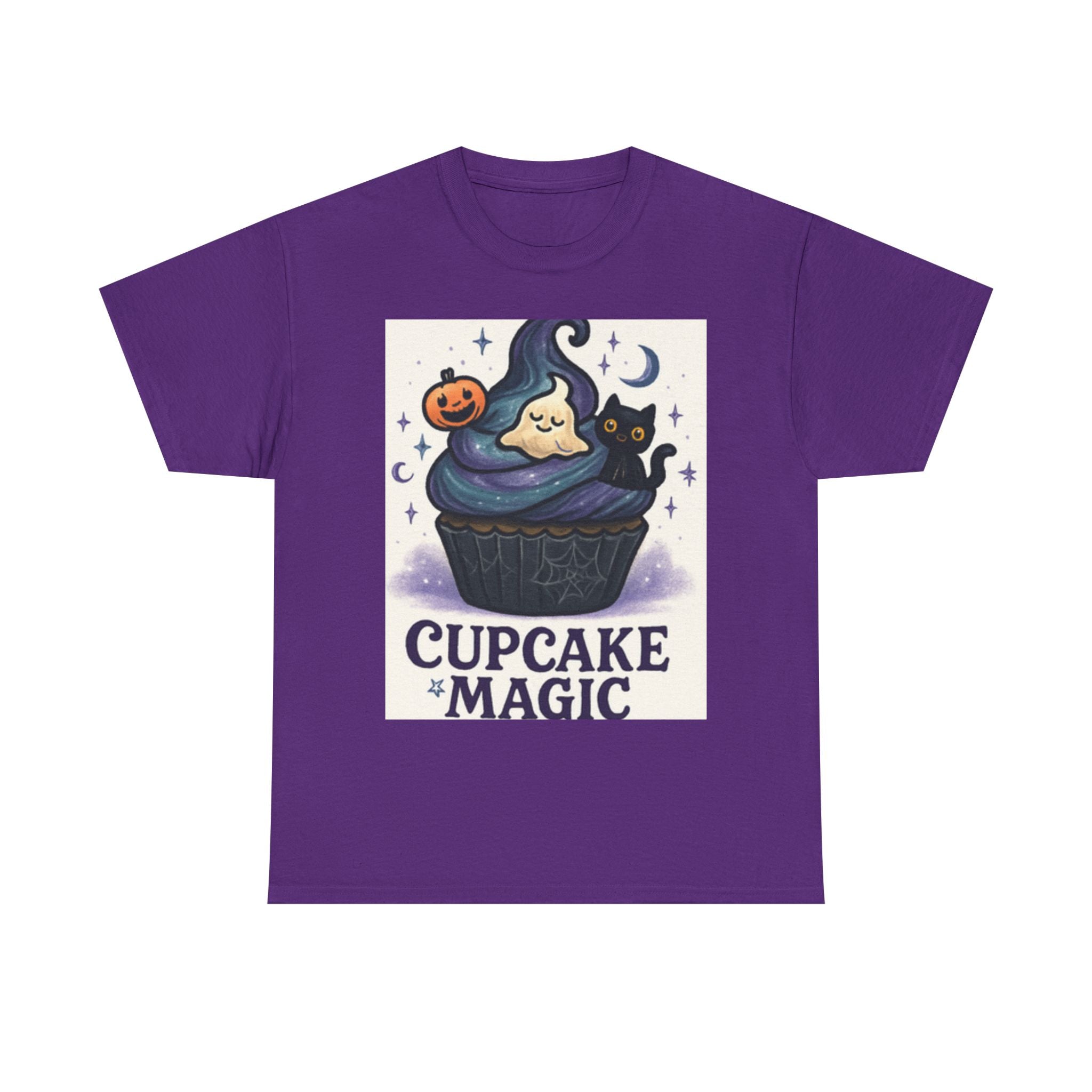 Spooky Scary Cupcake T-Shirt | Cute Halloween Tee