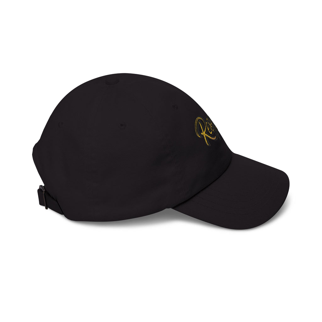 Respect Embroidered Dad Cap — Vintage Script Baseball Hat