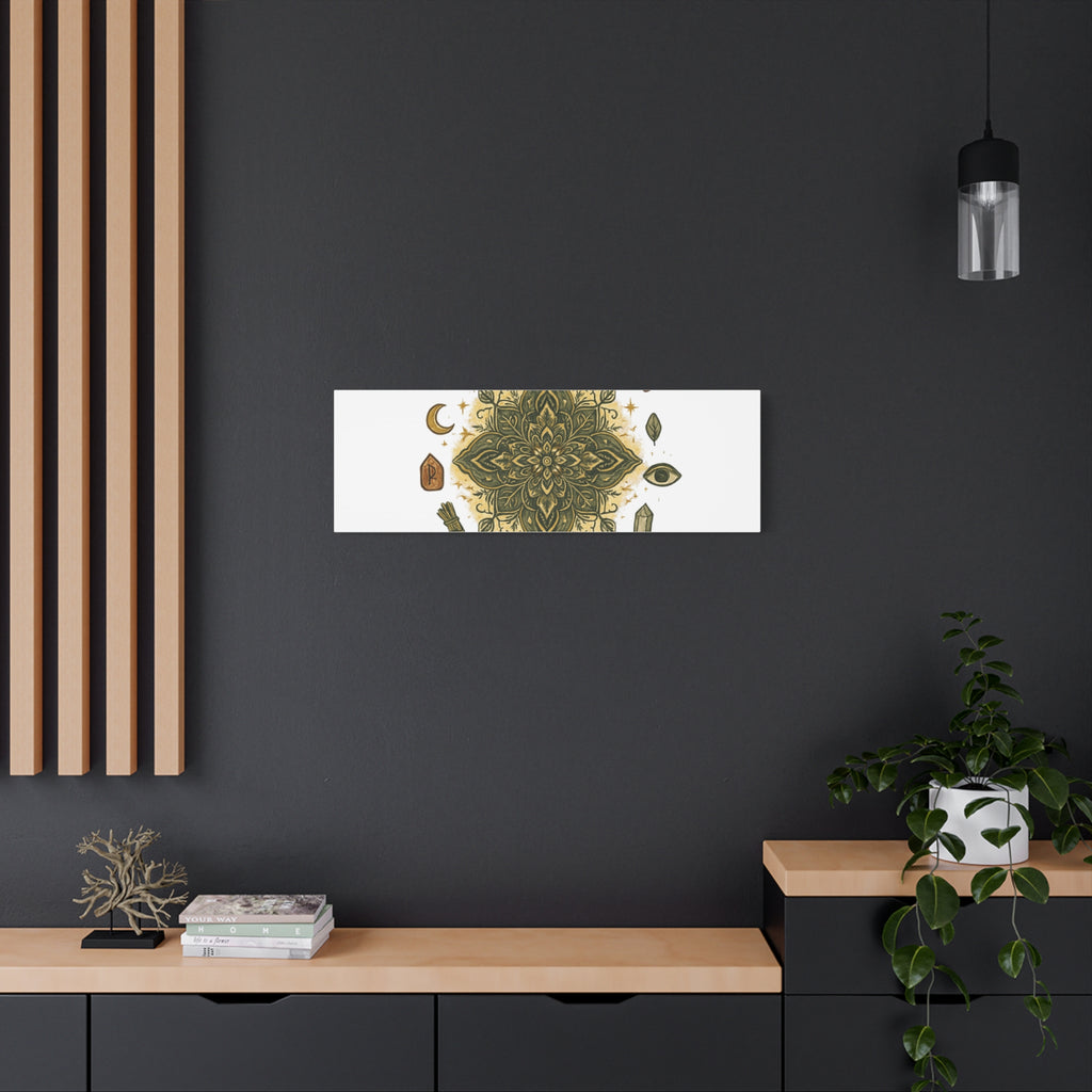 Embrace Your Journey Mandala Canvas | Matte Stretched Wall Art