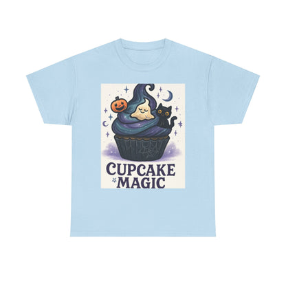 Adult Spooky Scary Cupcake T-Shirt | Cute Halloween Tee