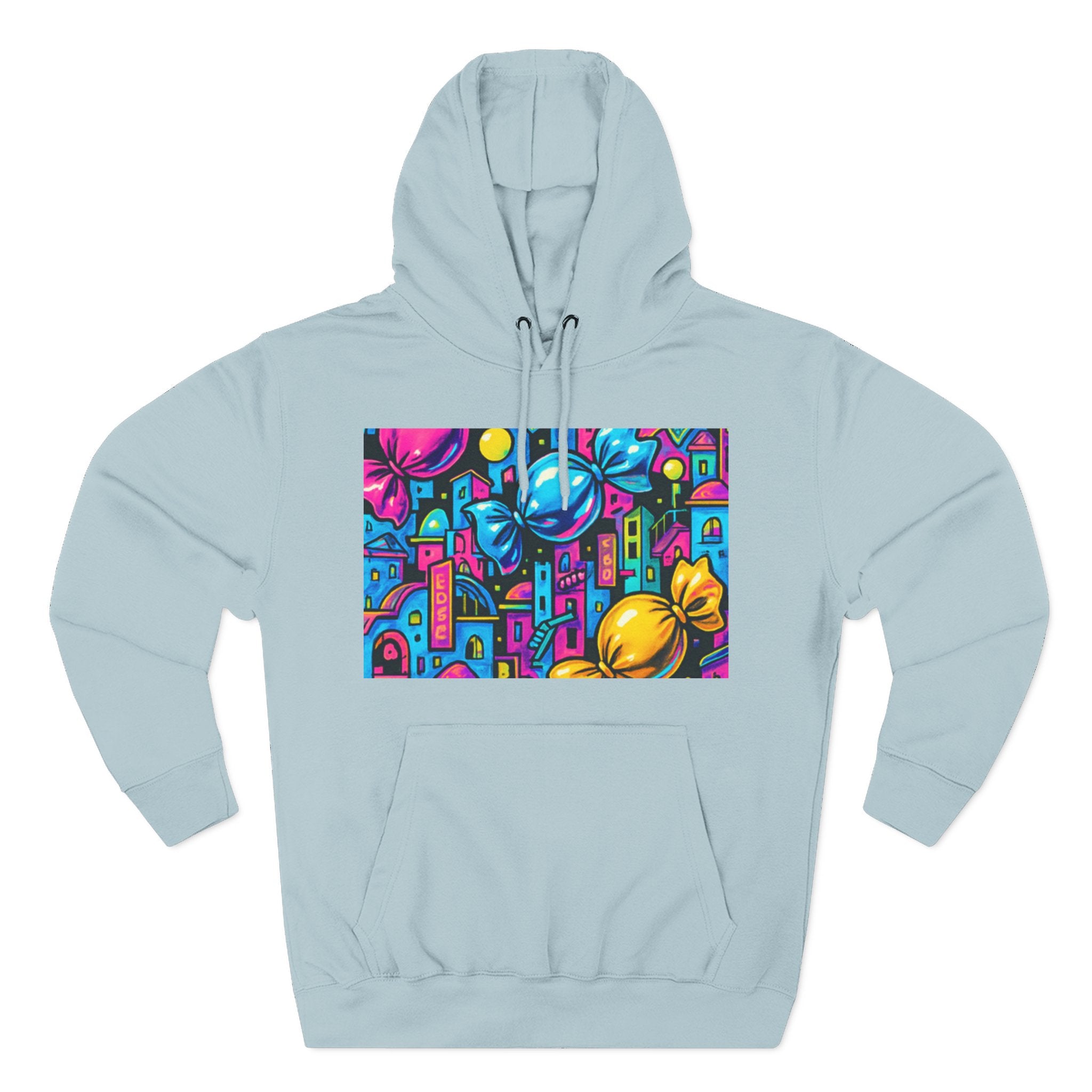 Colorful Candy City hoodie | Graphic Hoodie