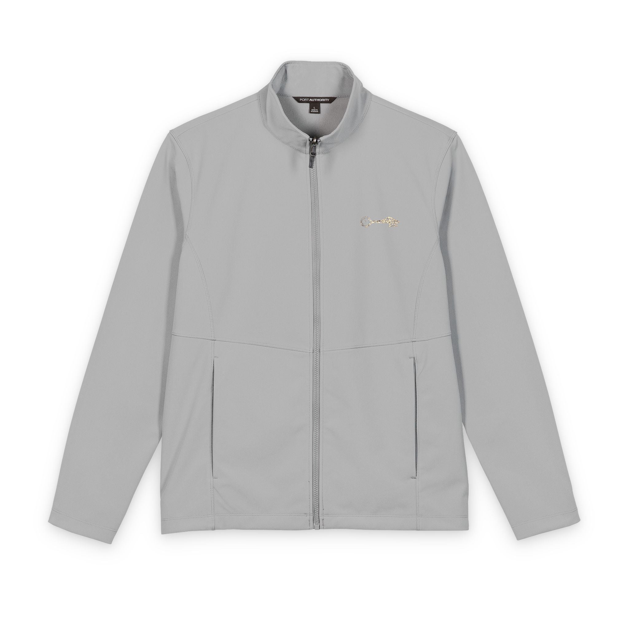 Men's Soft Shell Jacket — Lightweight Windproof Zip-Up