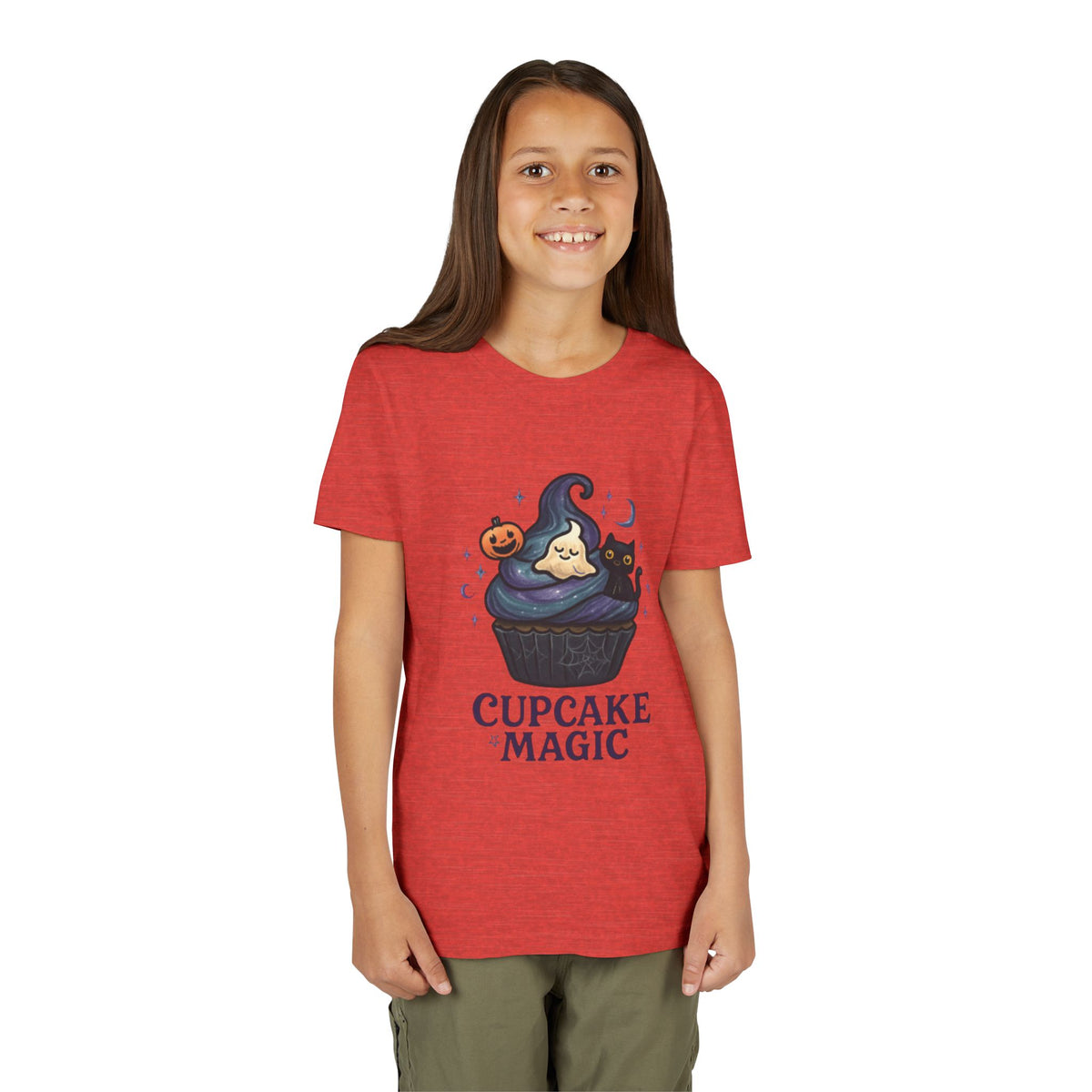 Cupcake Magic Youth Halloween T-Shirt