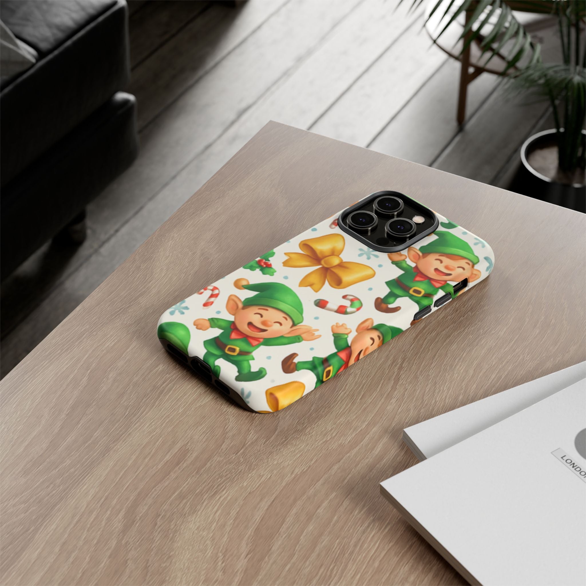 Lil Elf Tough Cases iPhone Cover, Trendy Protective Phone Shell, Stylish Hard Shell Case, Unique Smartphone Cover