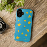 Midnight Sparkle Stars Phone Case | Protective Sparkling Phone Cover