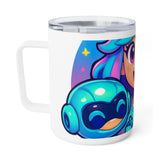 Anime  Inspired Coffee Mug, Cute Character Design, Kids Gift, Vibrant Travel Cup, Fun Drinkware, Unique Beverage Container, Teacher Gift, Holiday
