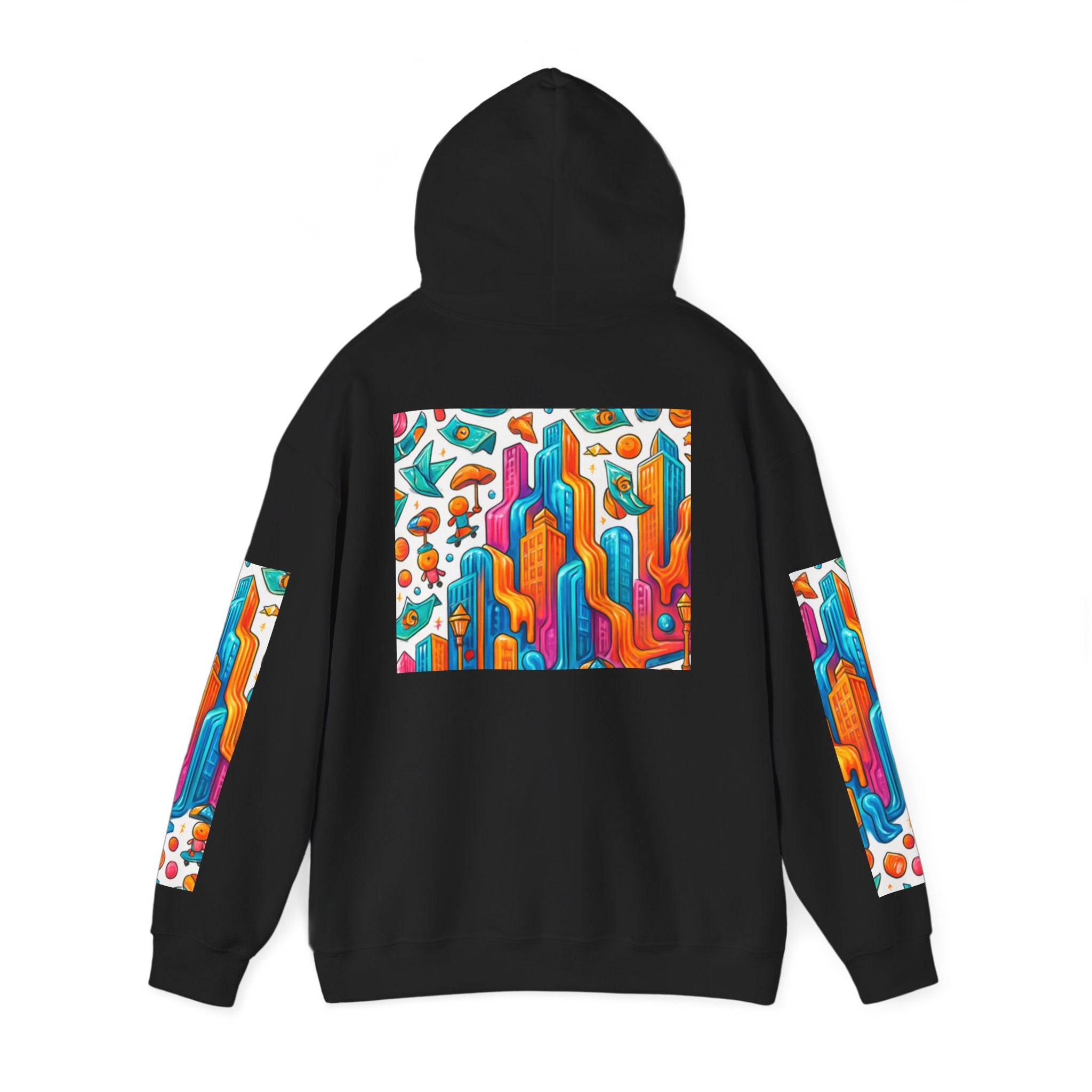 Designed Hooded Sweatshirt, Graphic Hoodie, Cozy Pullover, Men's/Women's Winter Clothing, Gift for Him/Her