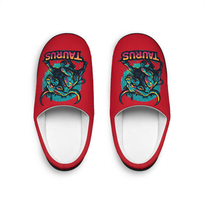 Taurus Bull Graphic Slippers — Men&