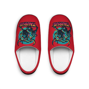 Taurus Bull Graphic Slippers — Men's Astrological Indoor Slide