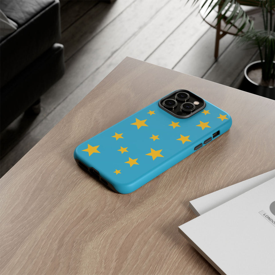 Midnight Sparkle Stars Phone Case | Protective Sparkling Phone Cover