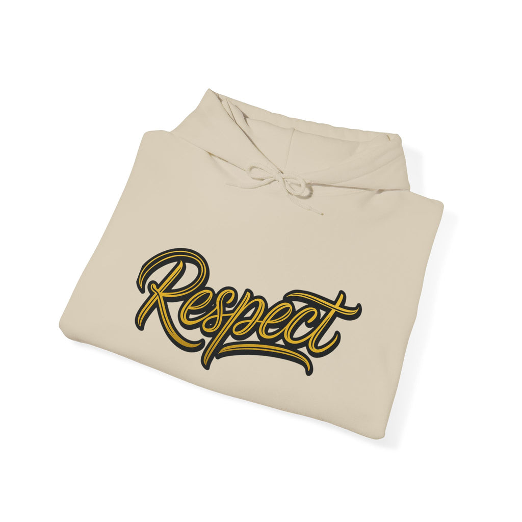 Respect Is Earned hoodie | Script varsity style sweatshirt