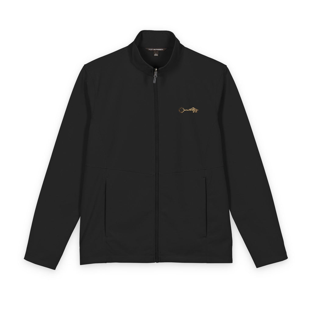 Men's Soft Shell Jacket — Lightweight Windproof Zip-Up