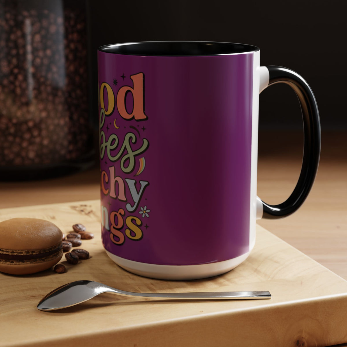 good vibes witchy things coffee mug