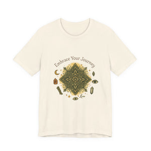 Boho Crystal Mandala T-Shirt — Embrace Your Journey Tee