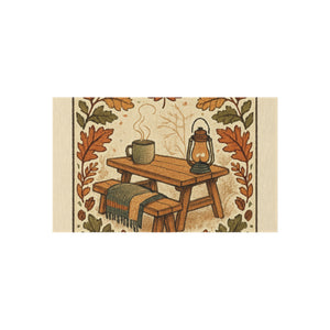 Autumn Outdoor Rug, Decorative Patio Mat, Fall Decor, Camping Rug, Outdoor Living Accents, Seasonal Home Decor - Indoor/Outdoor Rug, Camping